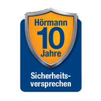 Die Haustüren und die Vielfalt an Garagentore von Hörmann versprechen Sicherheit schon seit 10 Jahren.
