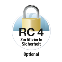 Das Zertifikat von dem Einbruchschutz RC4, welches Hörmann und Alm-Tor besitzt.