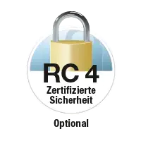 Das Zertifikat von dem Einbruchschutz RC4, welches Hörmann und Alm-Tor besitzt.